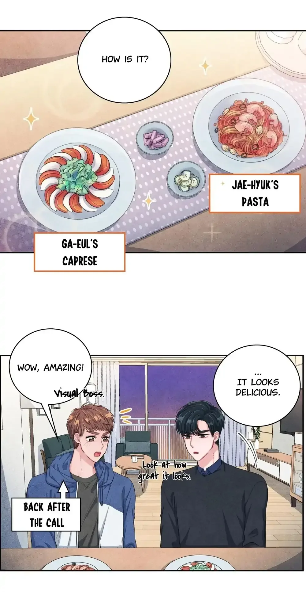 Backstage Kiss Scene Chapter 6 page 17