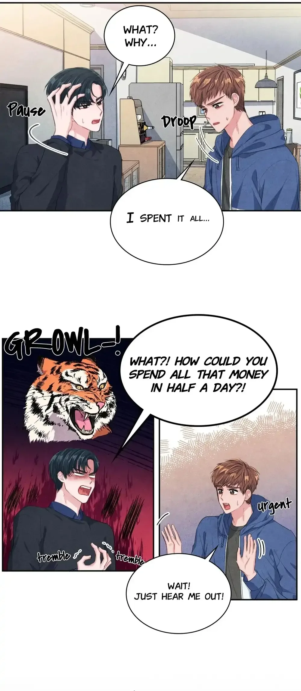 Backstage Kiss Scene Chapter 5 page 6