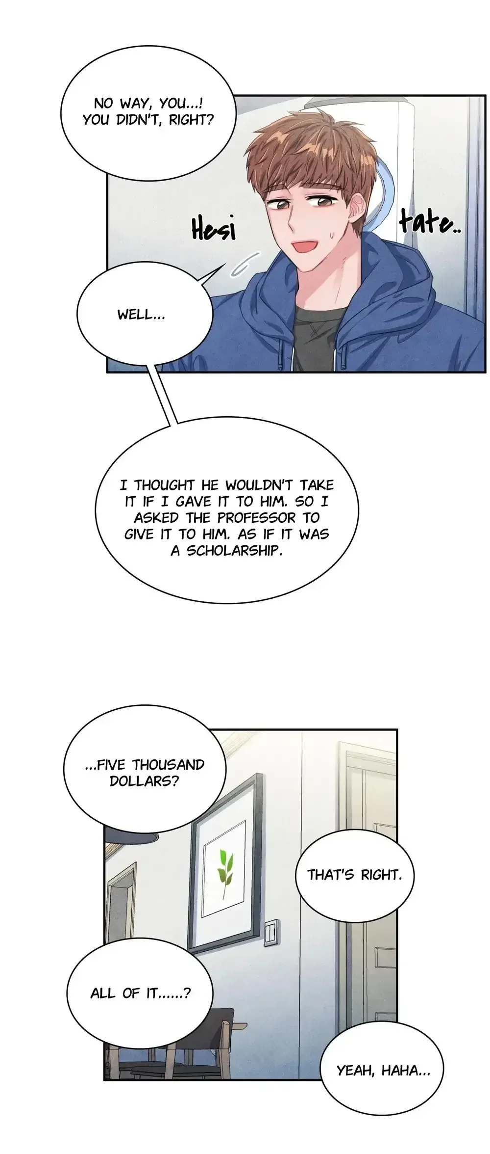 Backstage Kiss Scene Chapter 5 page 9