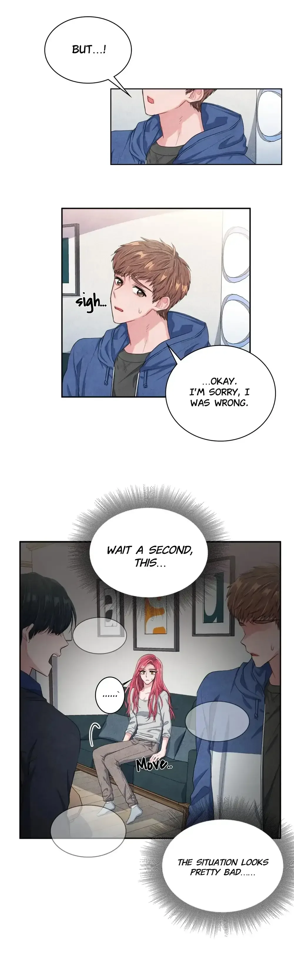 Backstage Kiss Scene Chapter 5 page 13