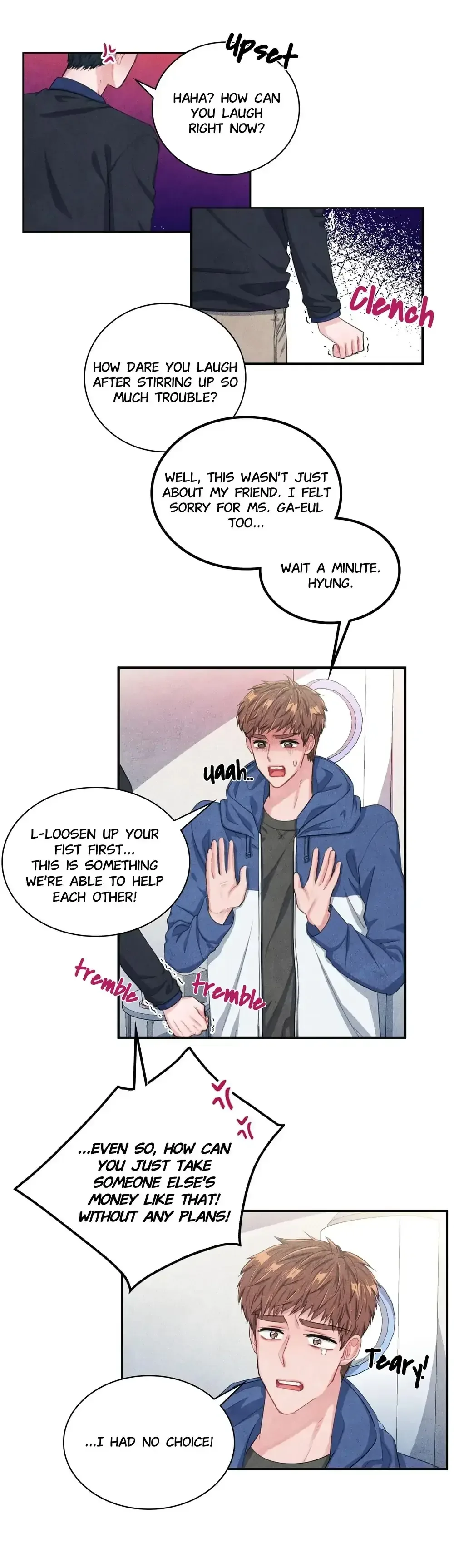Backstage Kiss Scene Chapter 5 page 10
