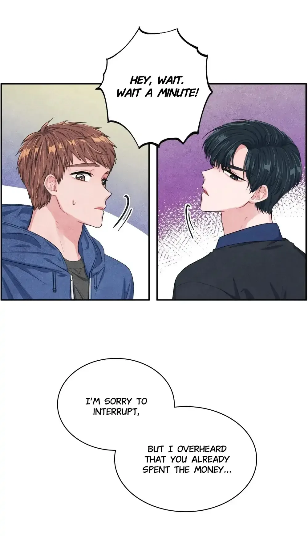 Backstage Kiss Scene Chapter 5 page 14