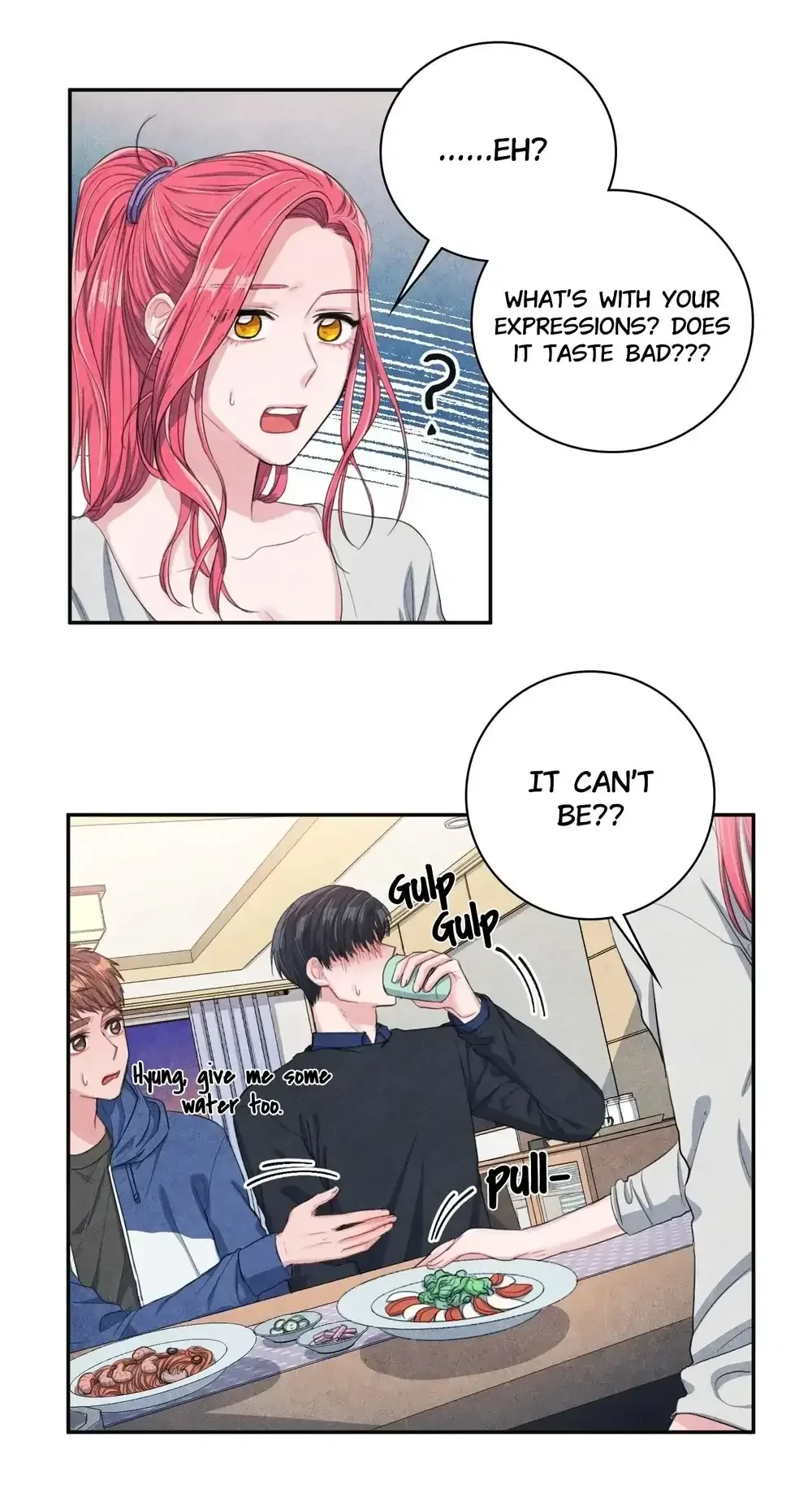 Backstage Kiss Scene Chapter 6 page 21
