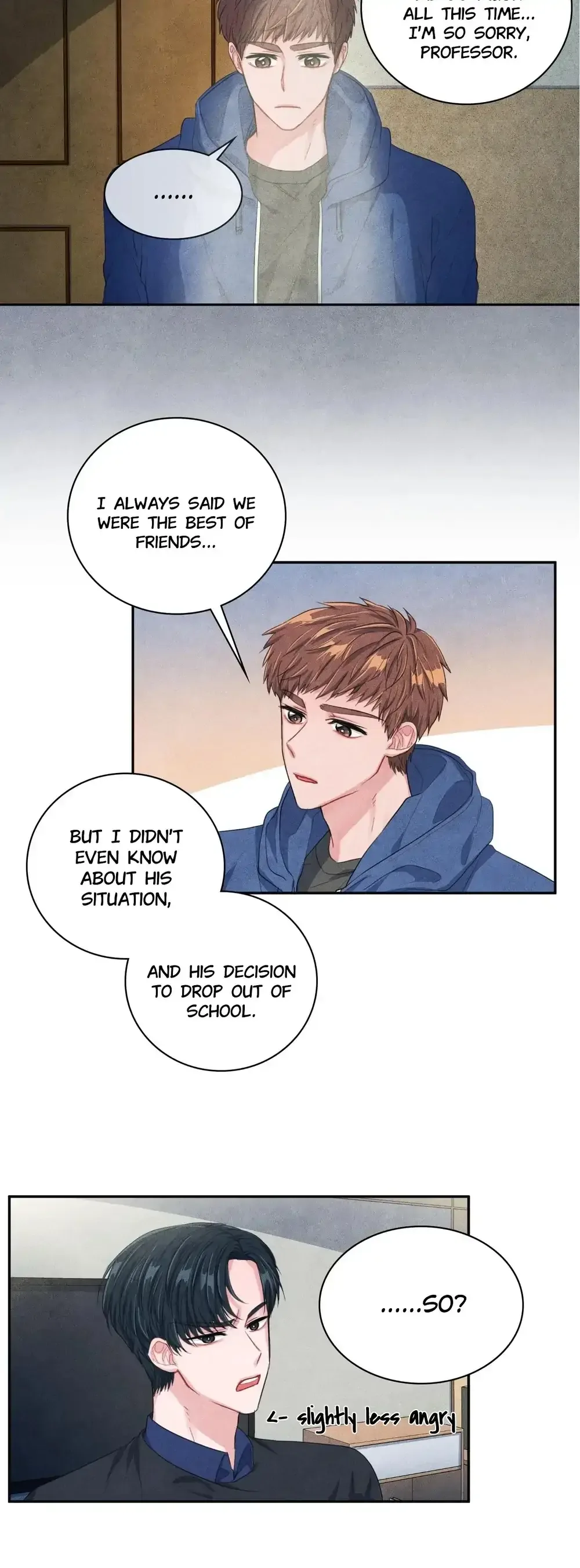 Backstage Kiss Scene Chapter 5 page 8