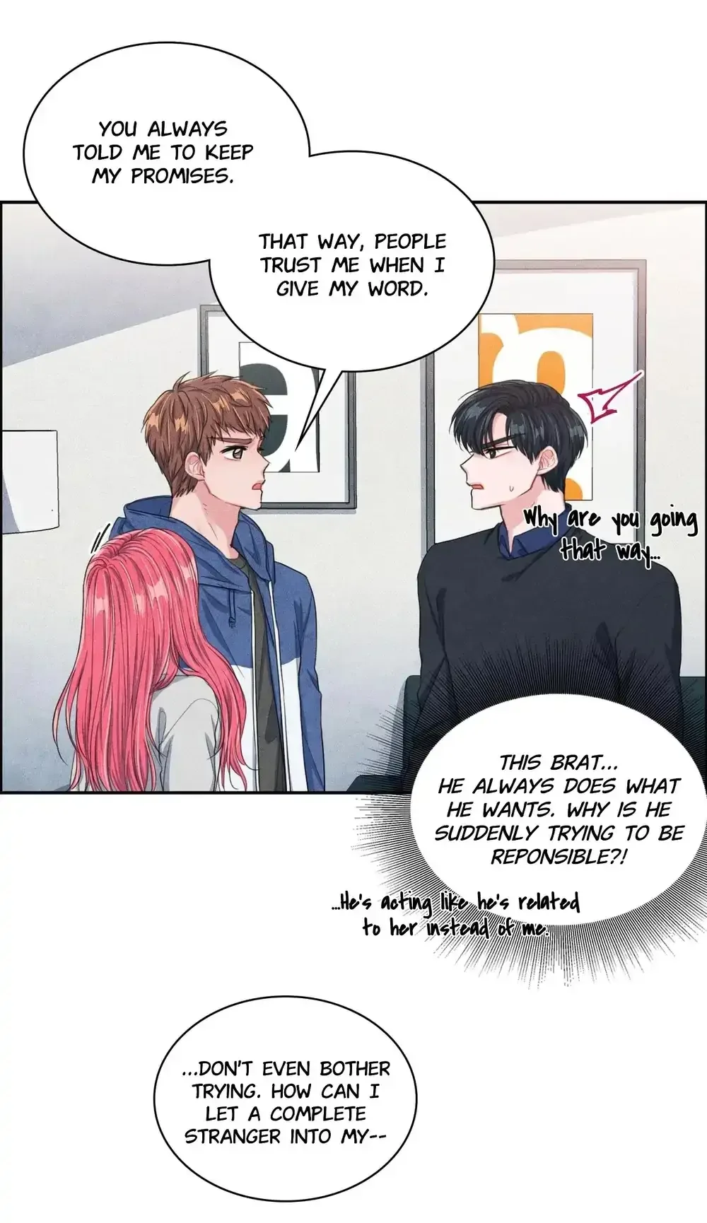 Backstage Kiss Scene Chapter 5 page 19