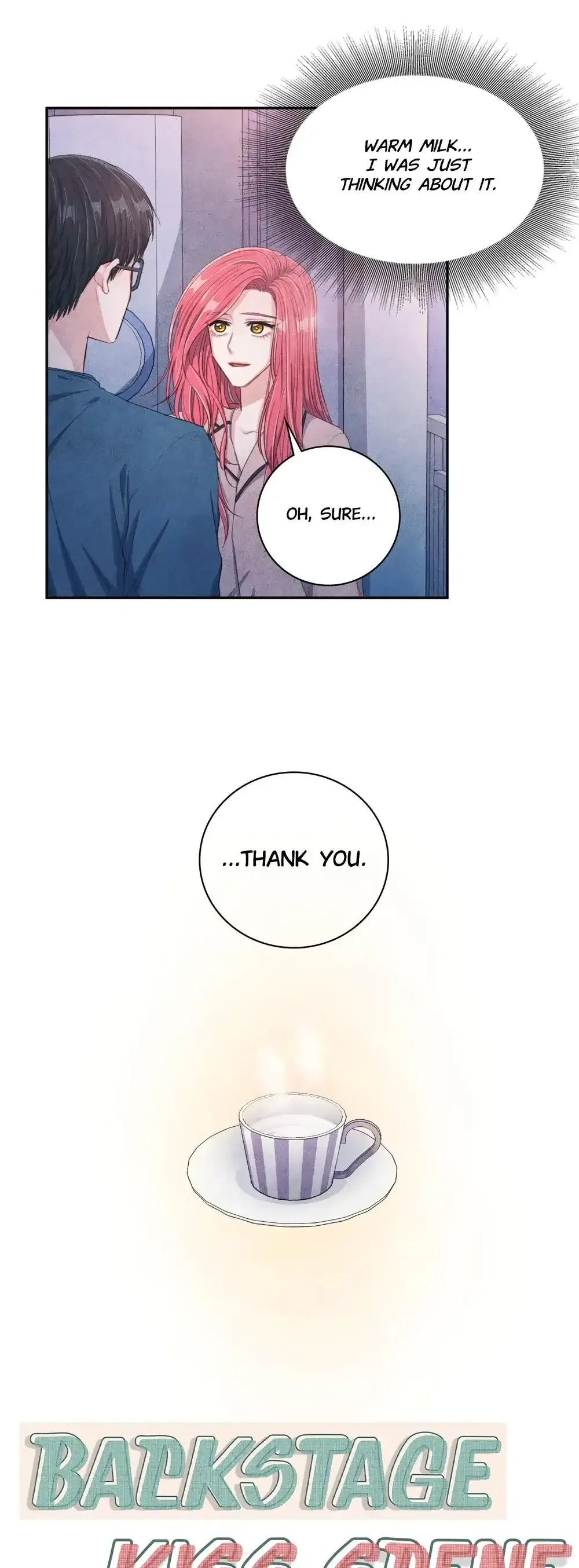 Backstage Kiss Scene Chapter 6 page 36