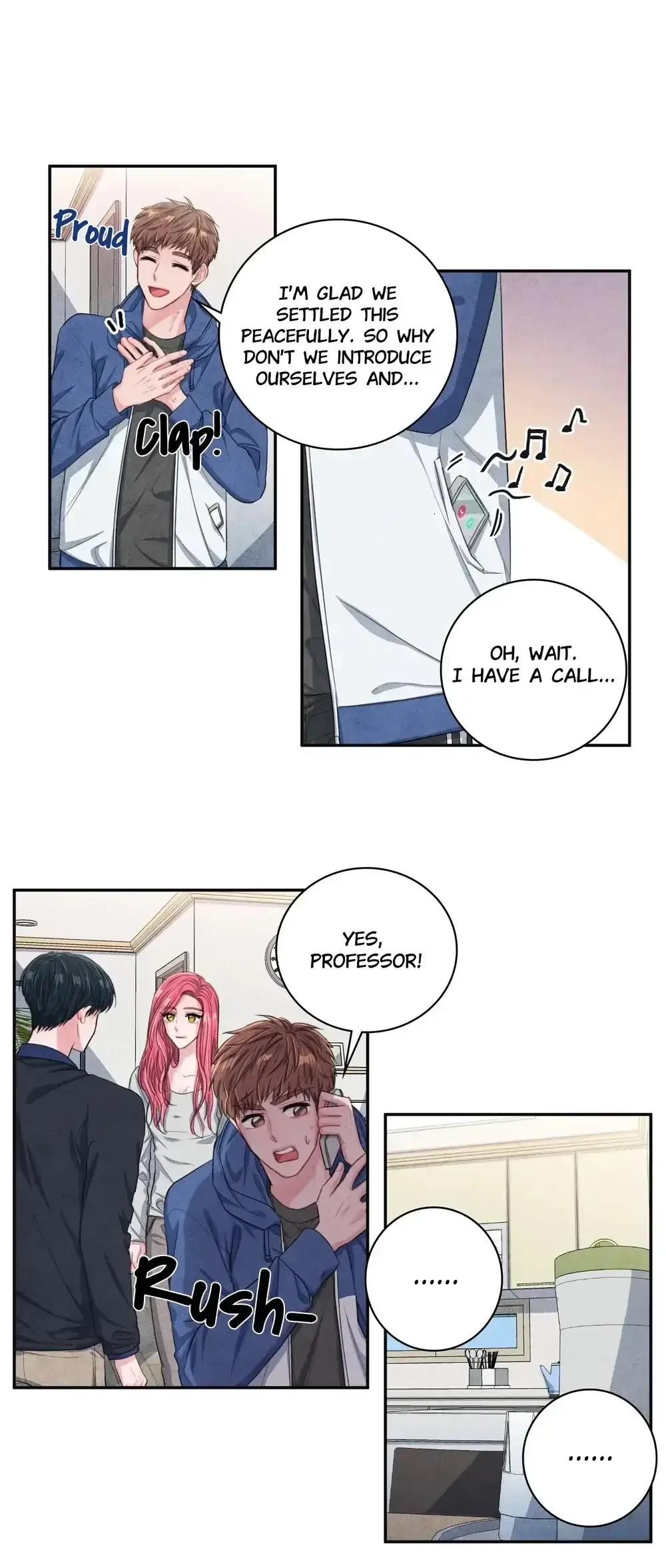 Backstage Kiss Scene Chapter 5 page 32