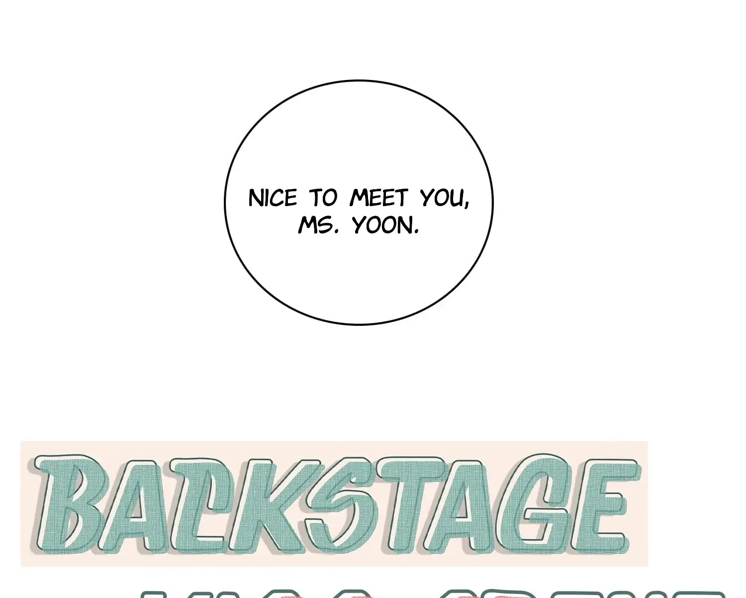 Backstage Kiss Scene Chapter 5 page 35