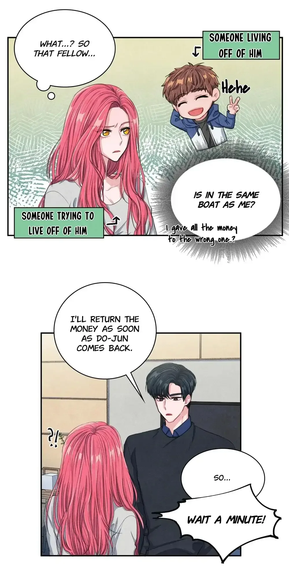 Backstage Kiss Scene Chapter 4 page 8