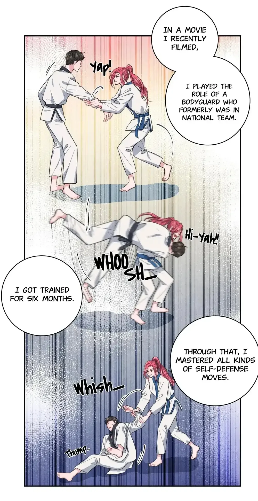 Backstage Kiss Scene Chapter 4 page 19