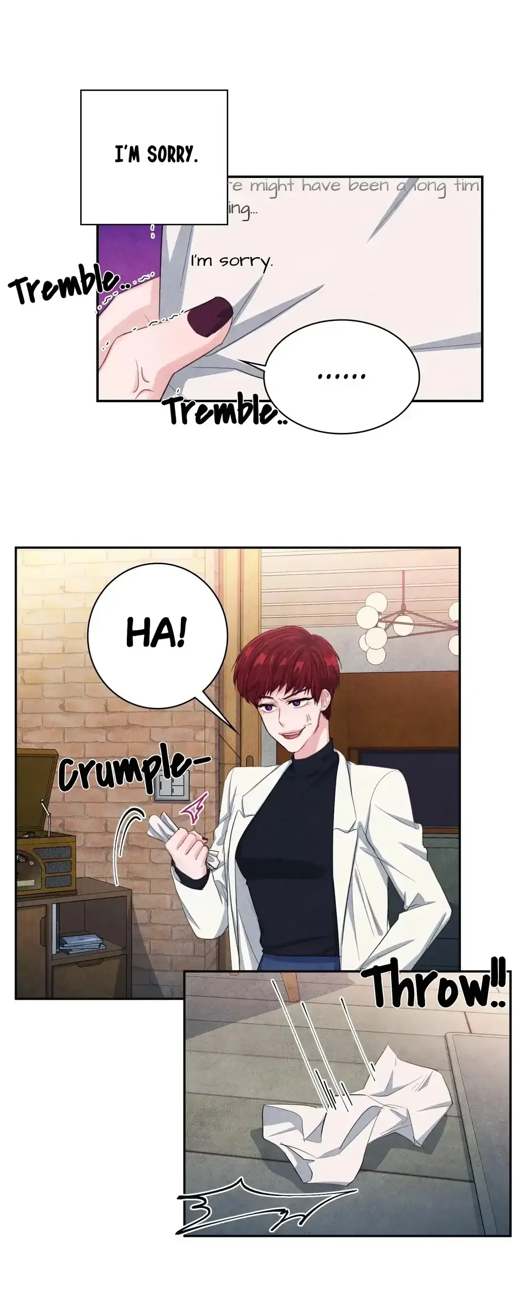 Backstage Kiss Scene Chapter 4 page 31