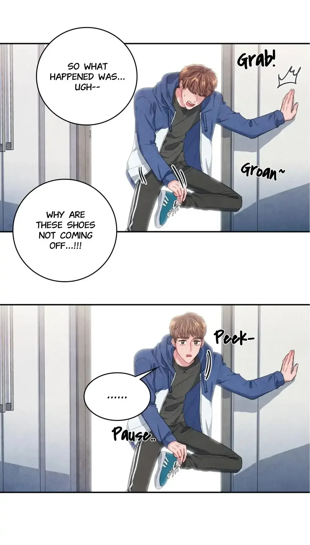 Backstage Kiss Scene Chapter 4 page 22