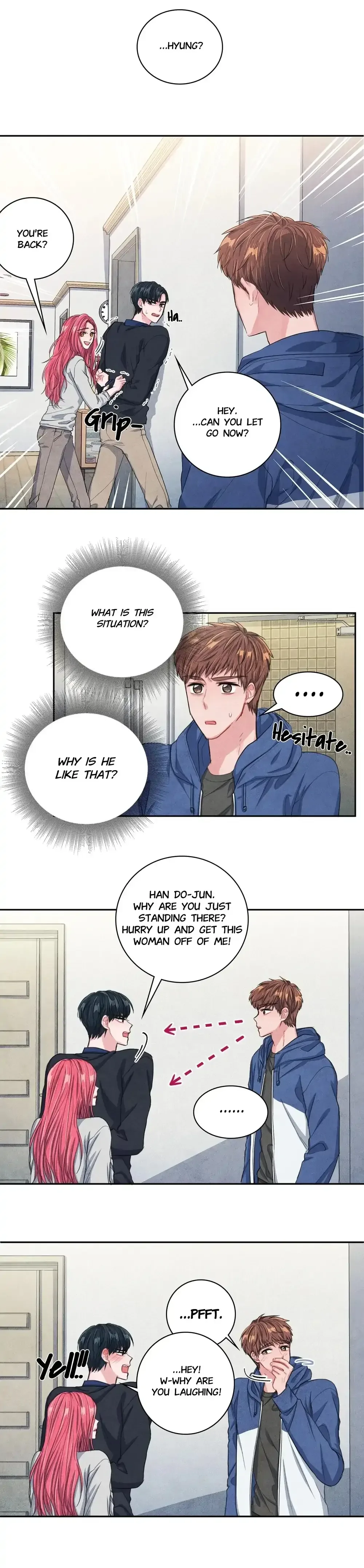 Backstage Kiss Scene Chapter 4 page 23