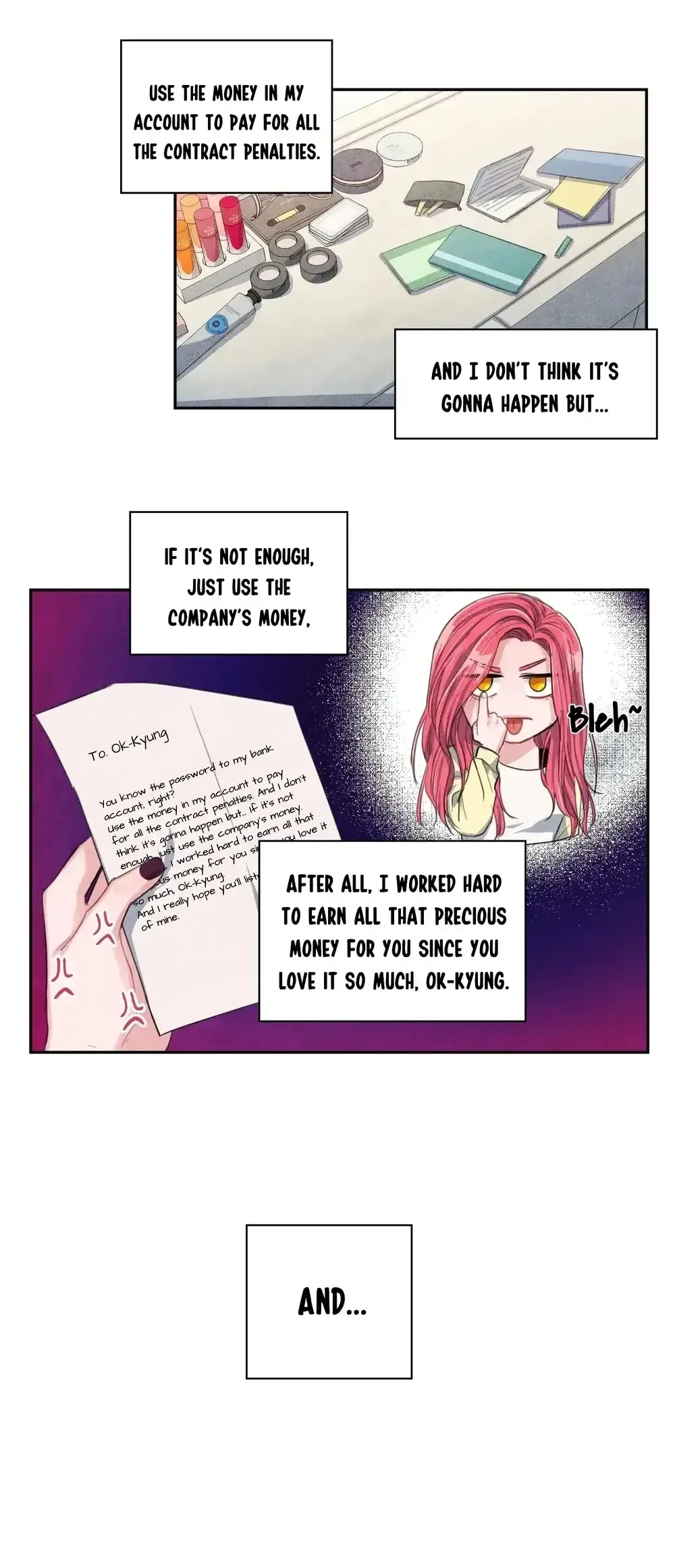 Backstage Kiss Scene Chapter 4 page 28