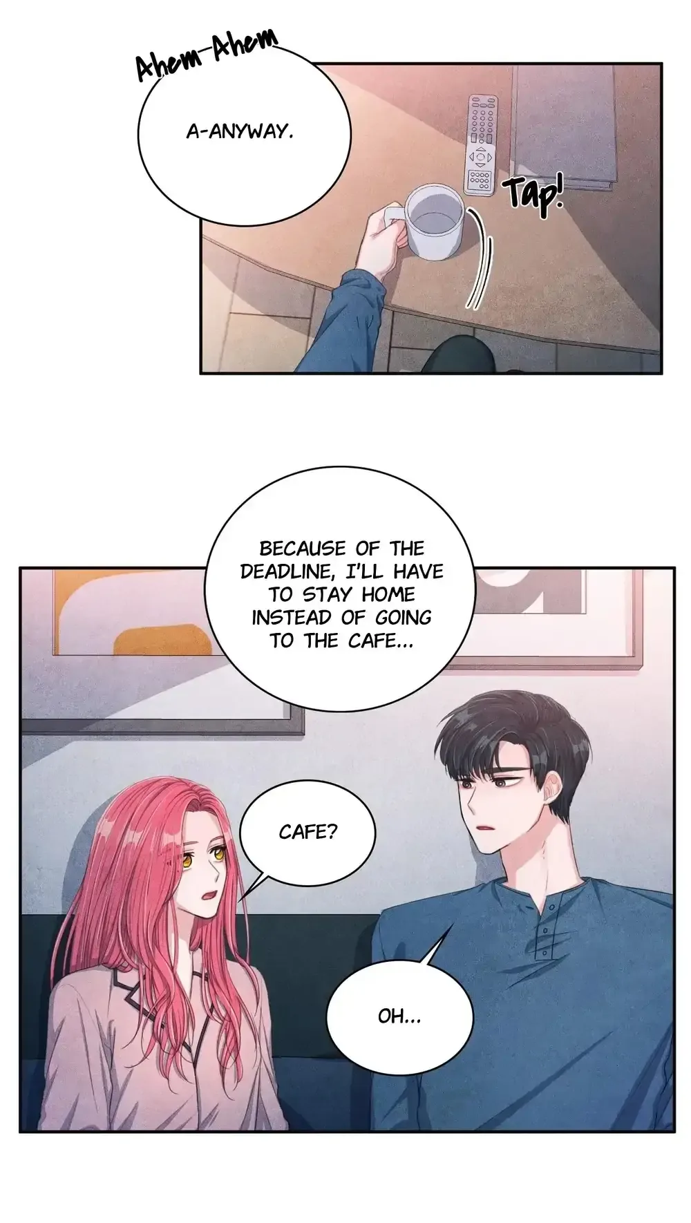 Backstage Kiss Scene Chapter 7 page 9