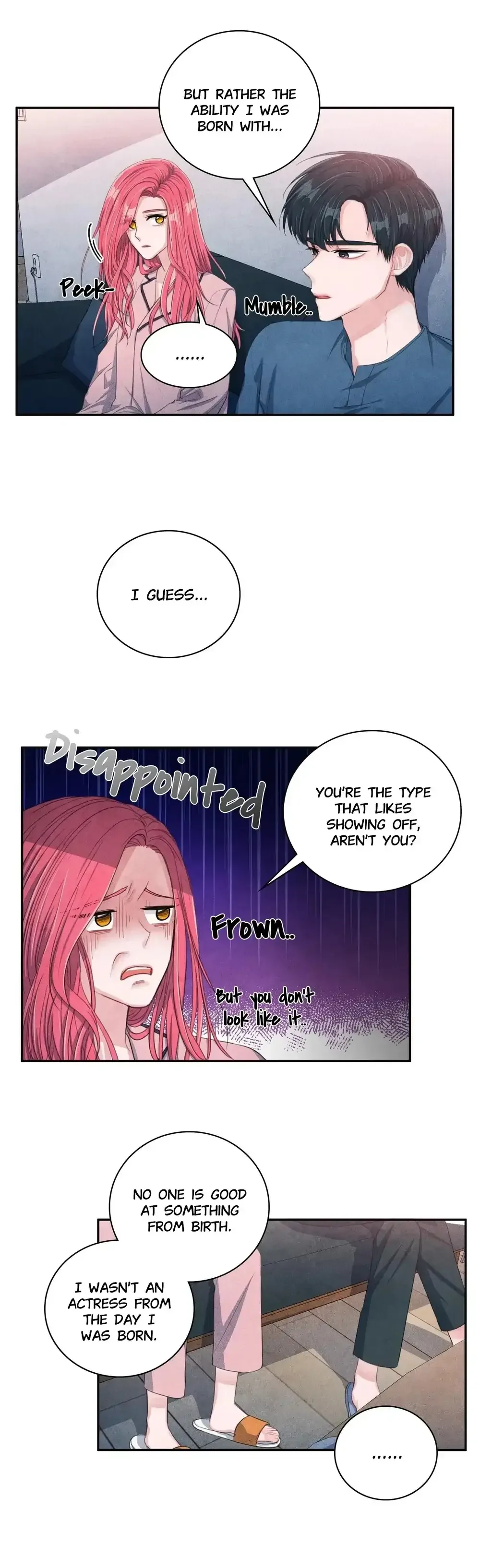 Backstage Kiss Scene Chapter 7 page 14