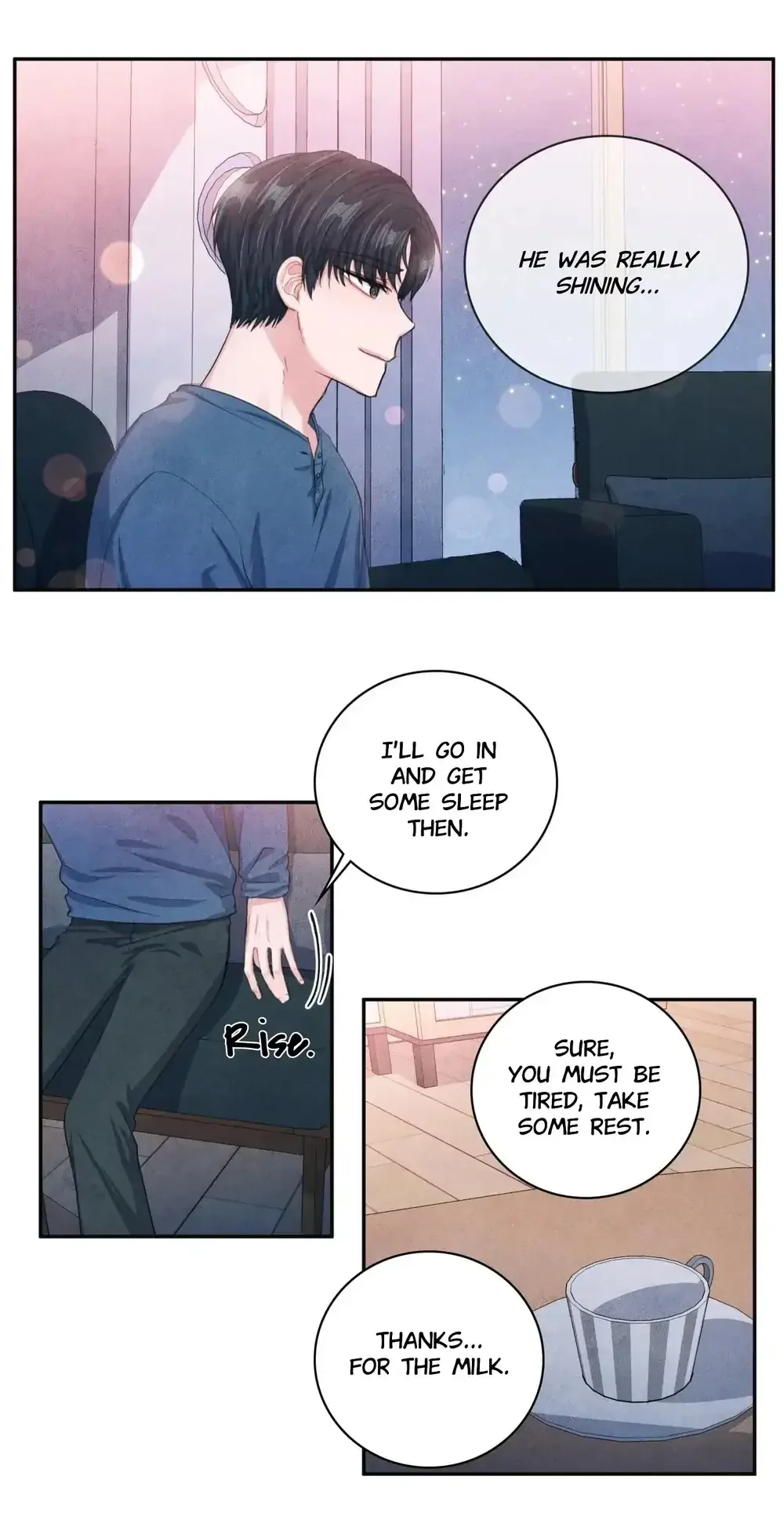 Backstage Kiss Scene Chapter 7 page 19