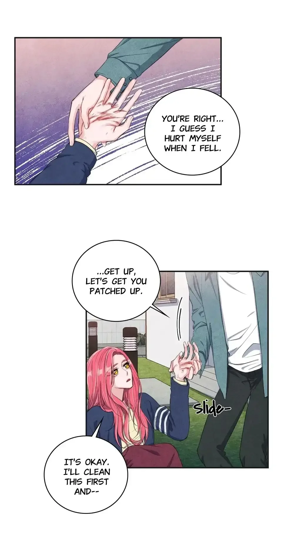 Backstage Kiss Scene Chapter 8 page 6