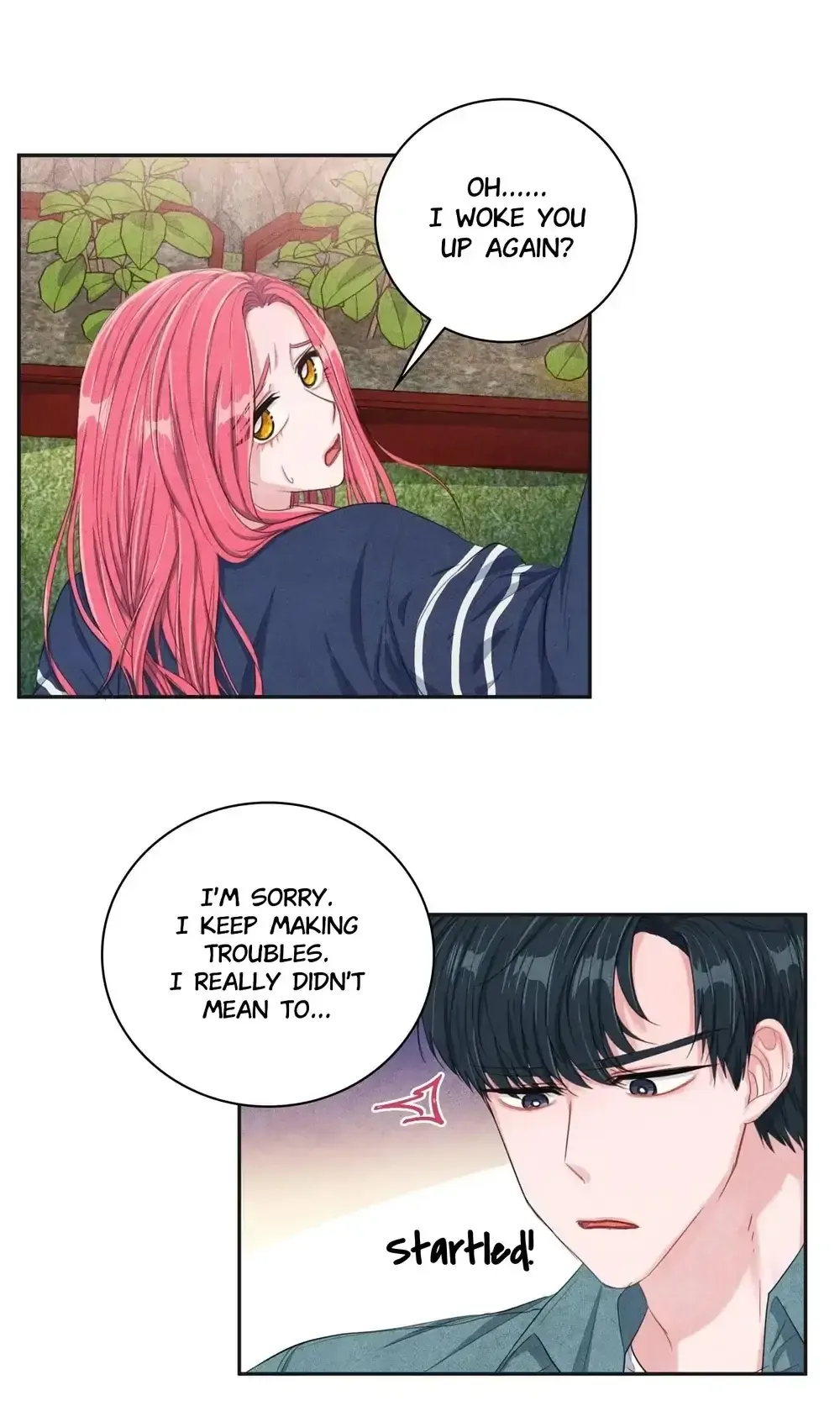 Backstage Kiss Scene Chapter 8 page 4