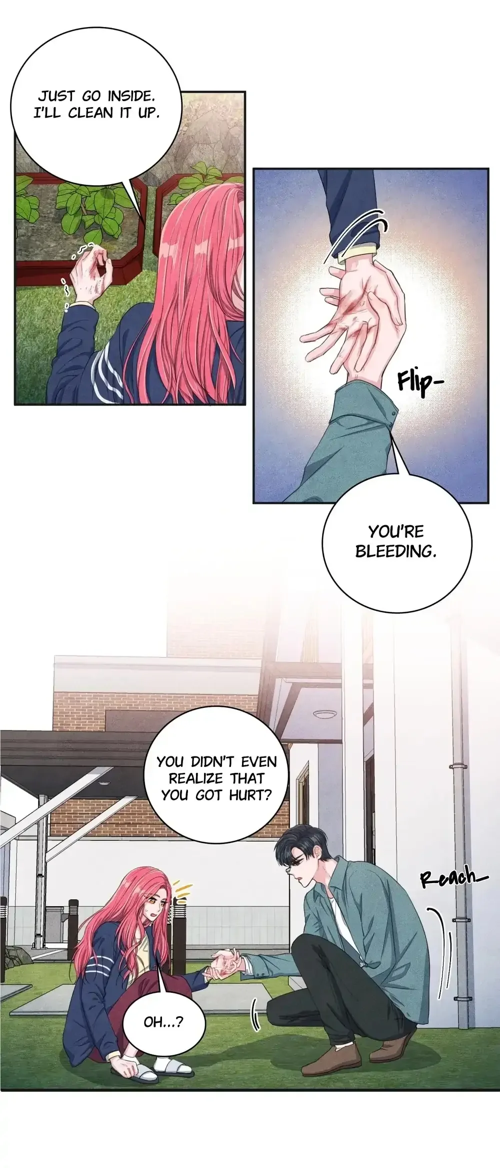 Backstage Kiss Scene Chapter 8 page 5