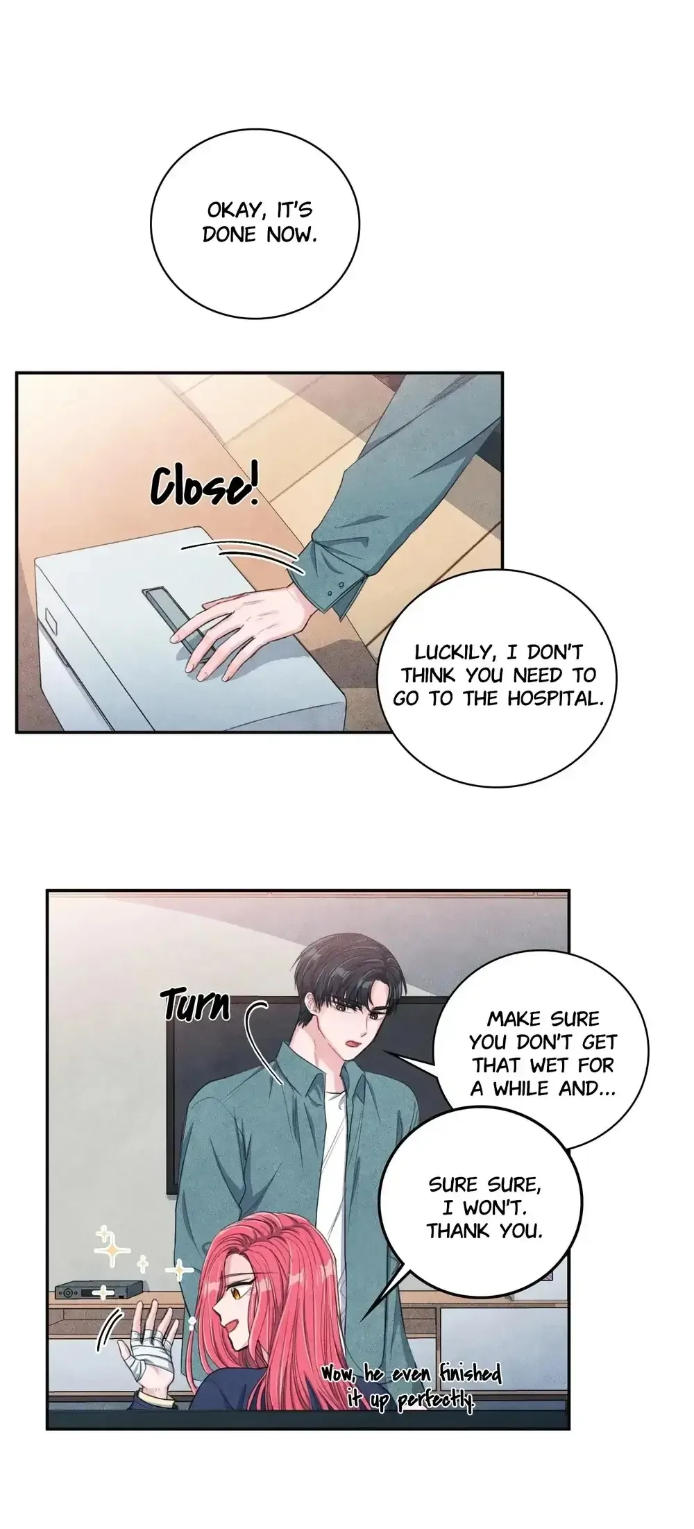 Backstage Kiss Scene Chapter 8 page 11