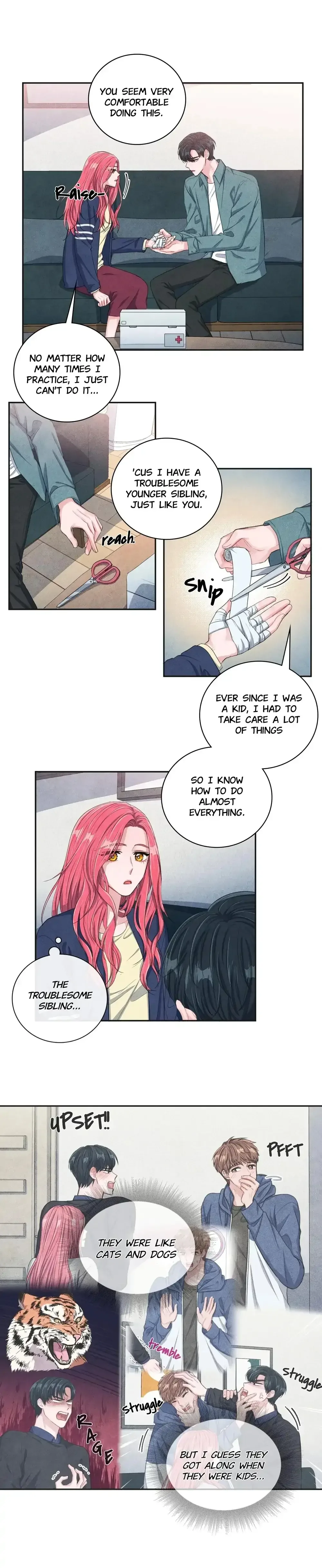 Backstage Kiss Scene Chapter 8 page 10