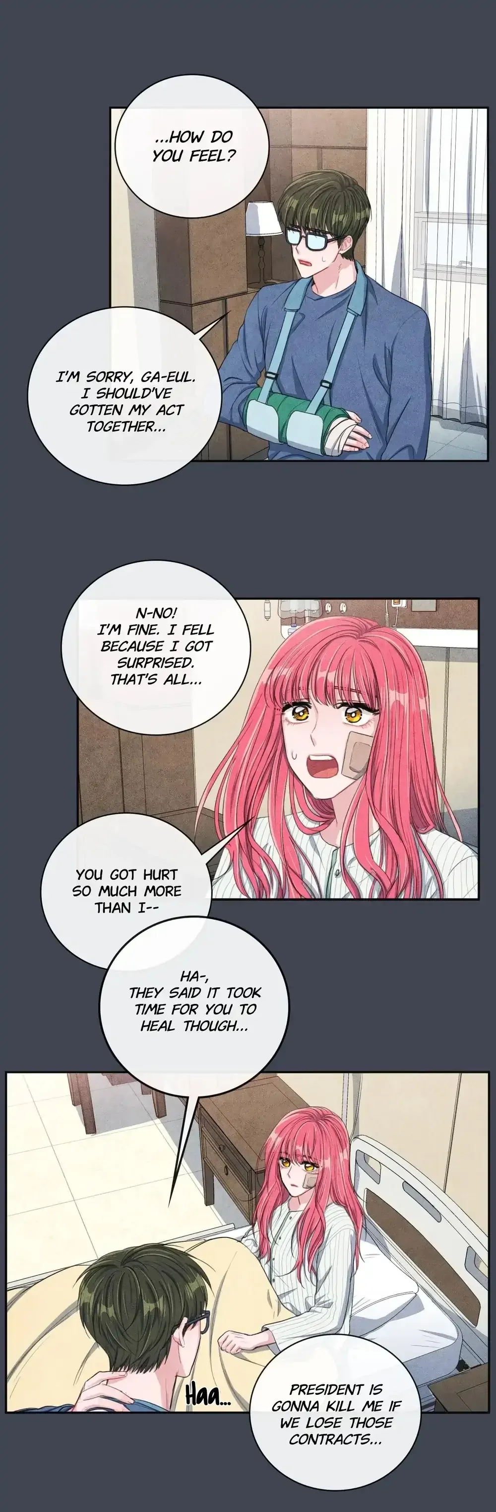 Backstage Kiss Scene Chapter 8 page 18