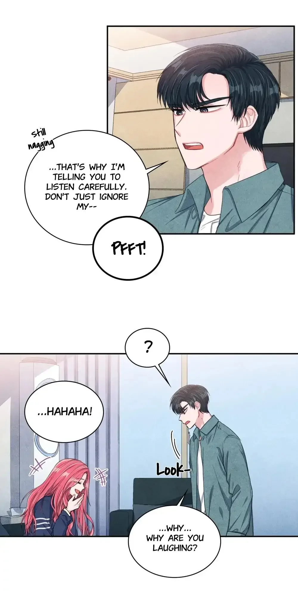 Backstage Kiss Scene Chapter 8 page 20