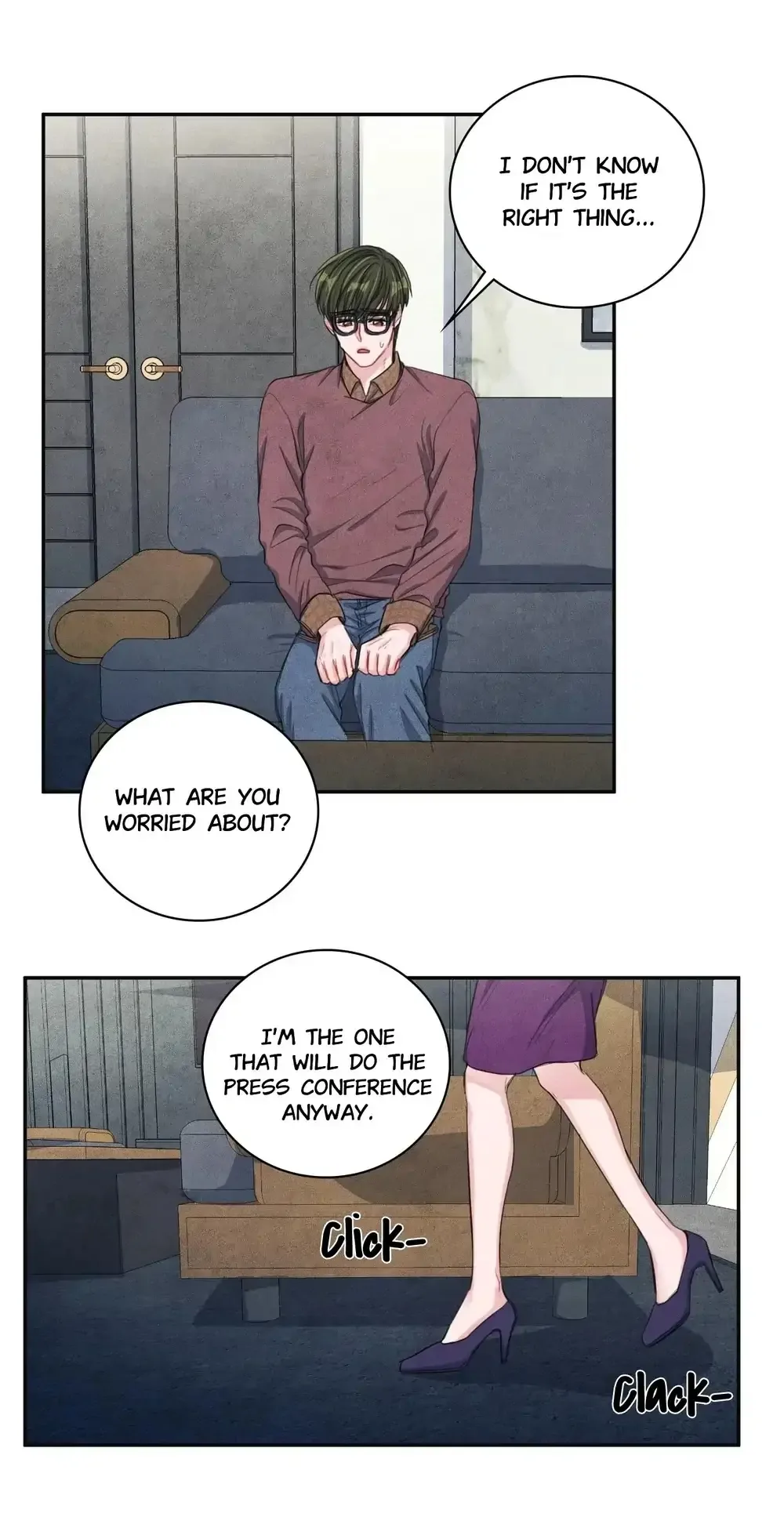 Backstage Kiss Scene Chapter 8 page 26