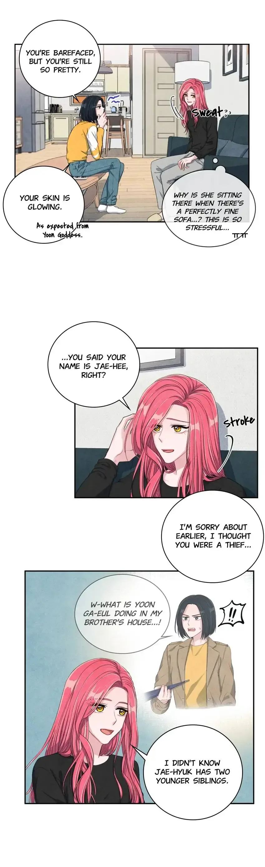 Backstage Kiss Scene Chapter 15 page 8