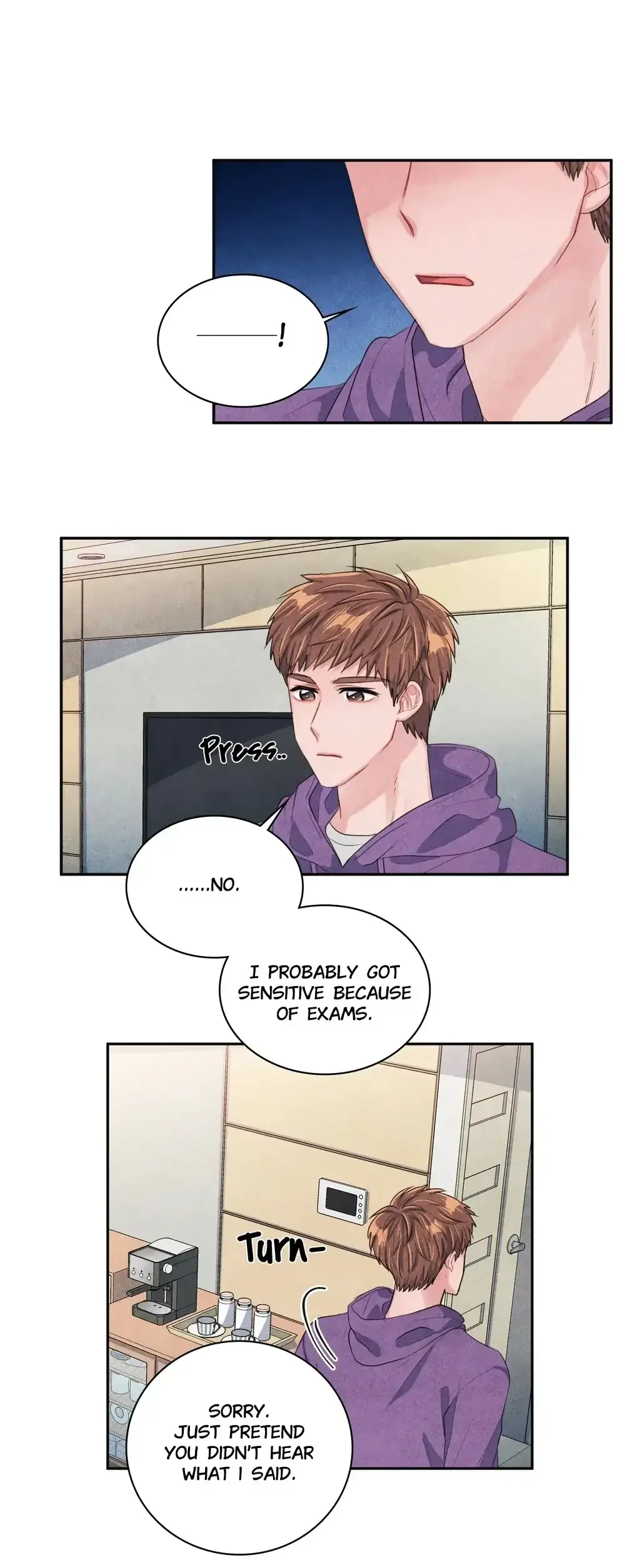 Backstage Kiss Scene Chapter 13 page 7