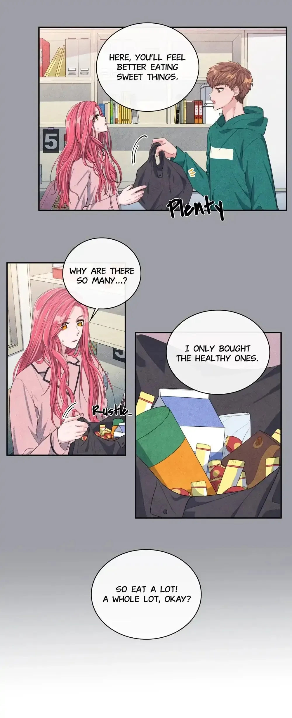Backstage Kiss Scene Chapter 13 page 14