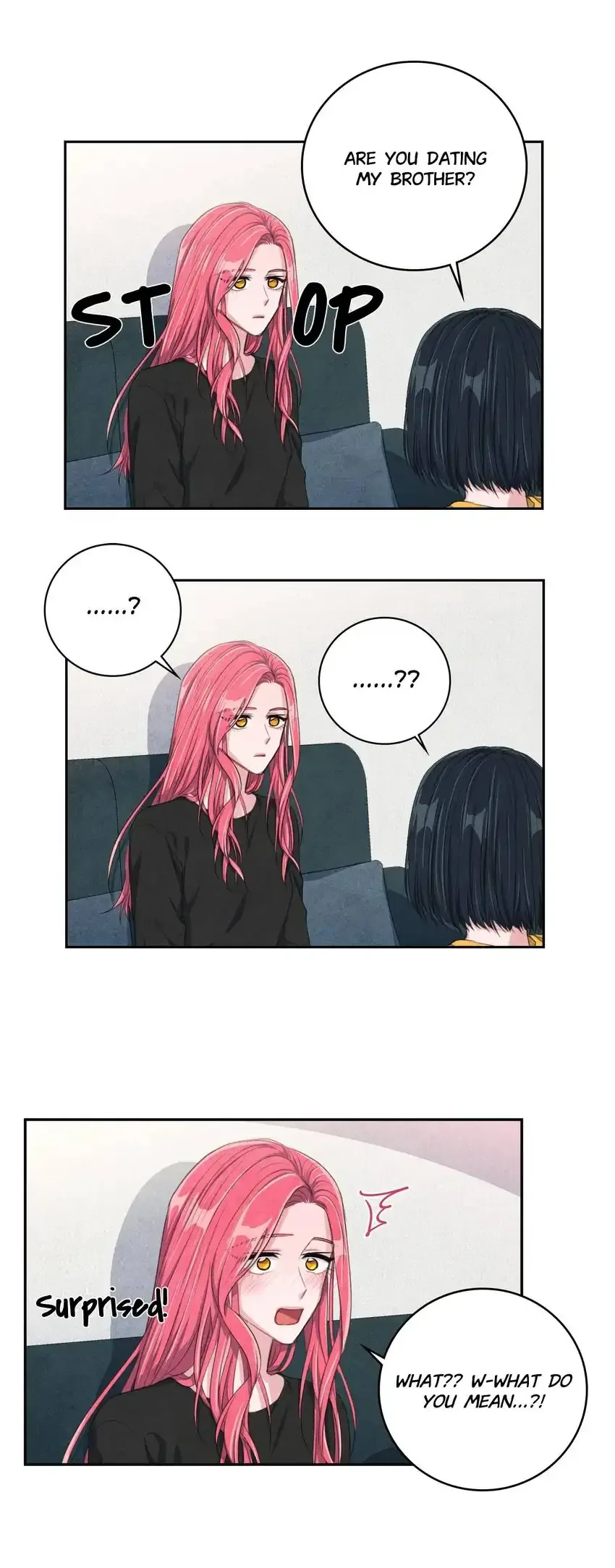 Backstage Kiss Scene Chapter 15 page 12