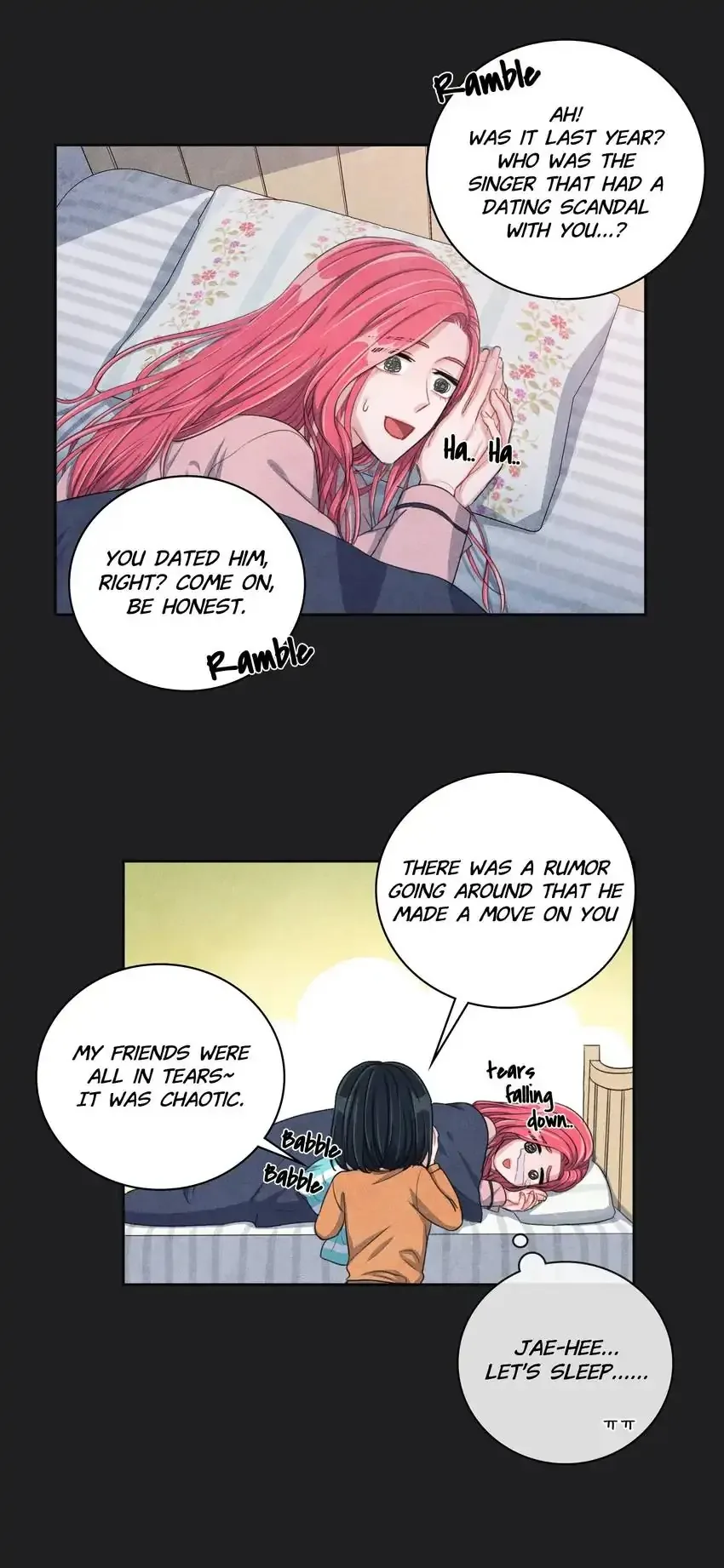 Backstage Kiss Scene Chapter 17 page 9
