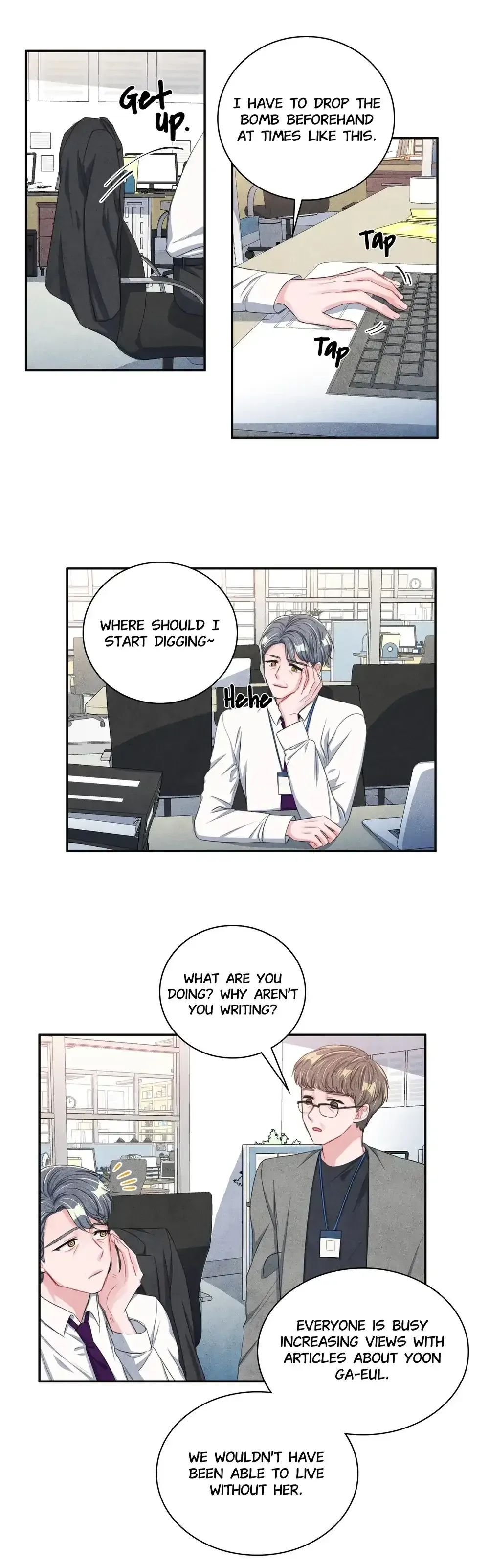 Backstage Kiss Scene Chapter 13 page 31