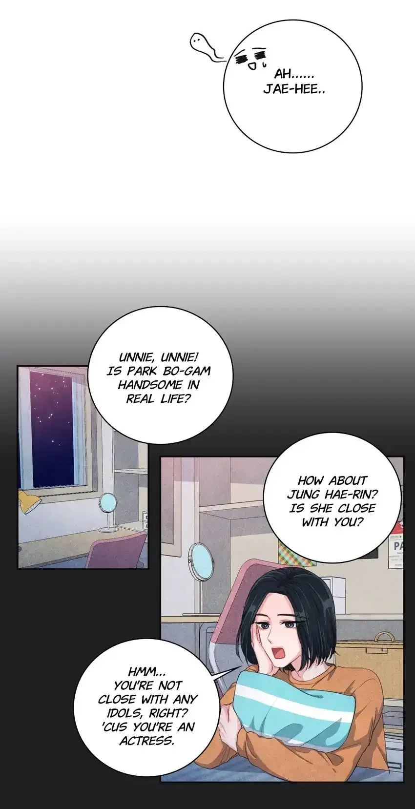 Backstage Kiss Scene Chapter 17 page 8