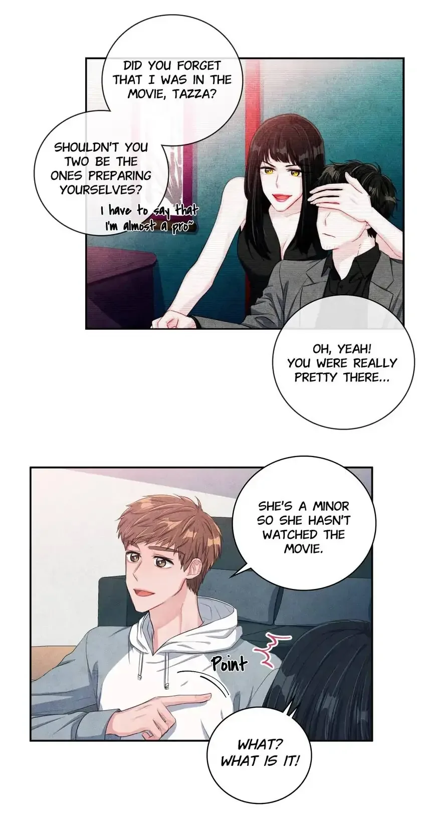 Backstage Kiss Scene Chapter 18 page 21