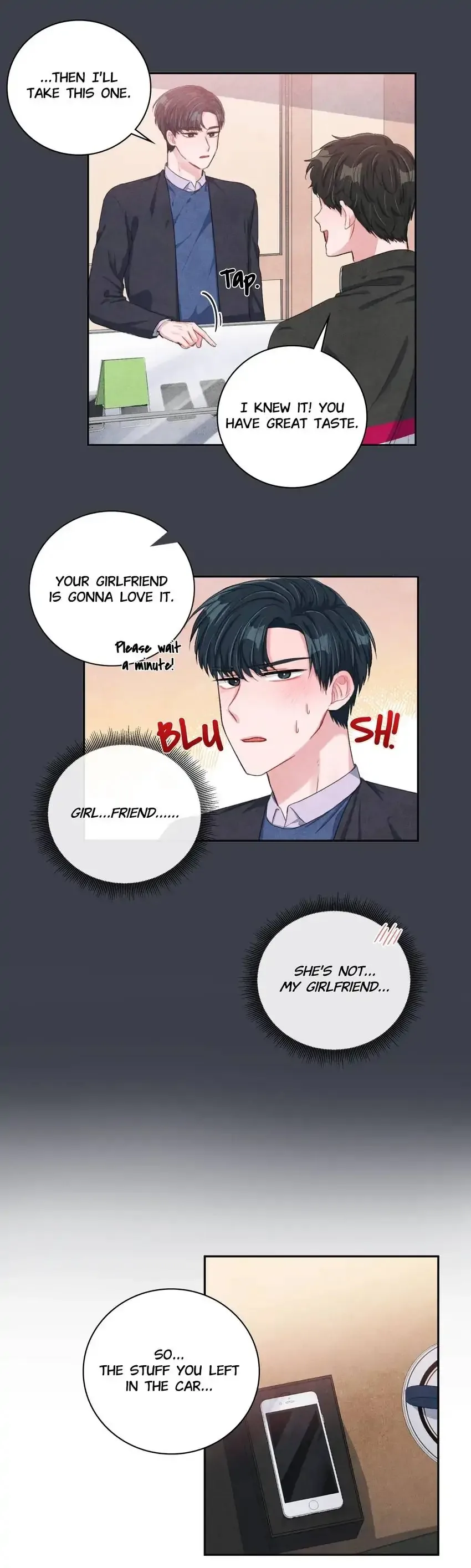 Backstage Kiss Scene Chapter 17 page 23