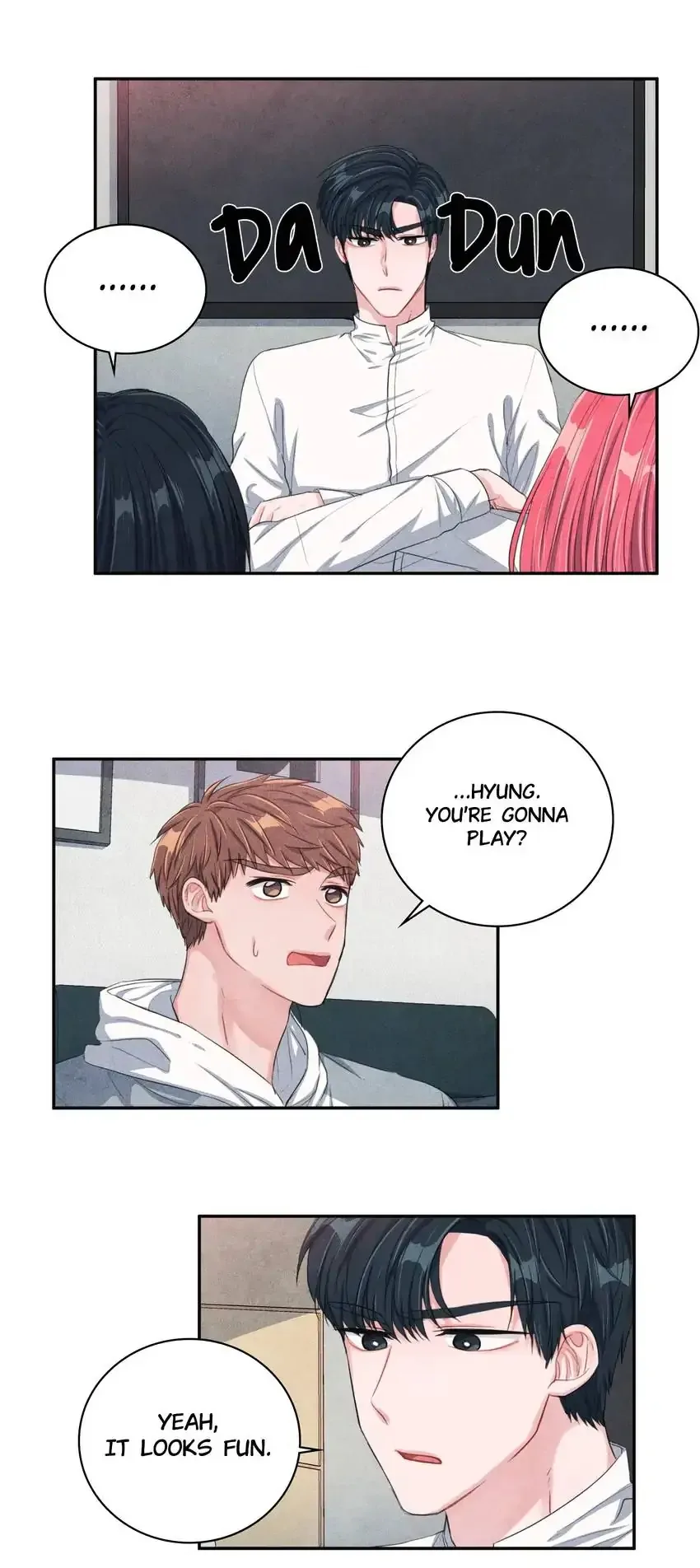 Backstage Kiss Scene Chapter 18 page 23