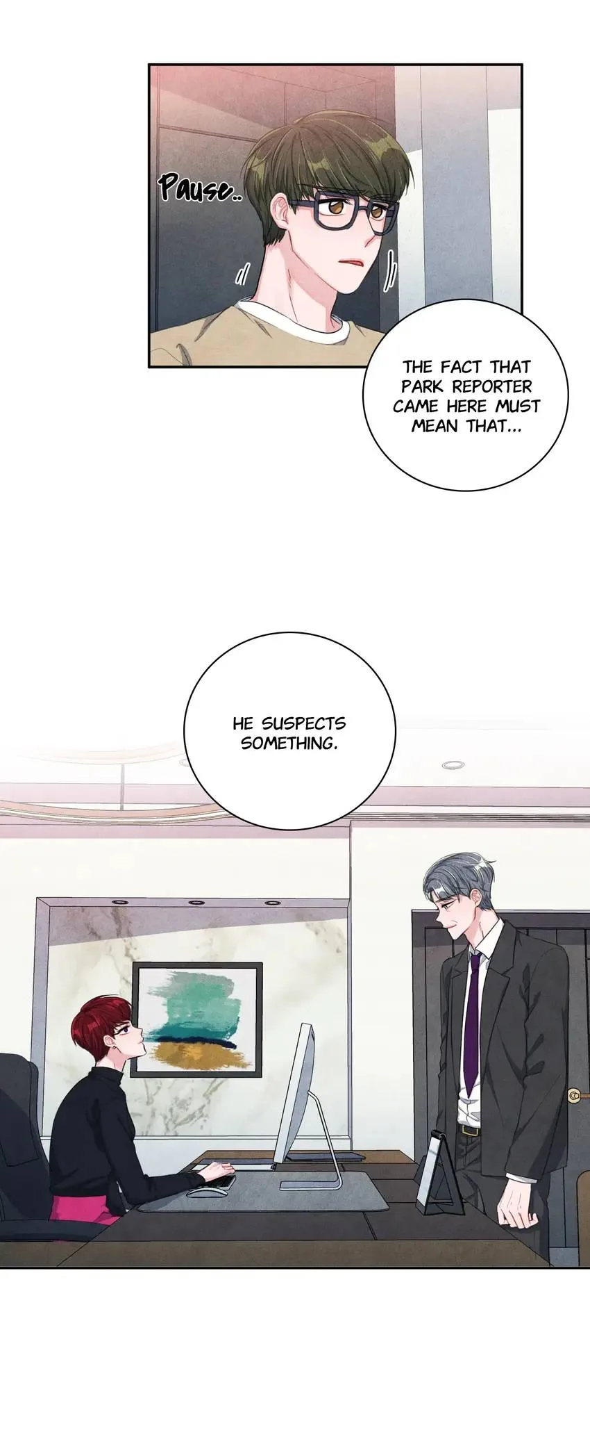 Backstage Kiss Scene Chapter 16 page 3