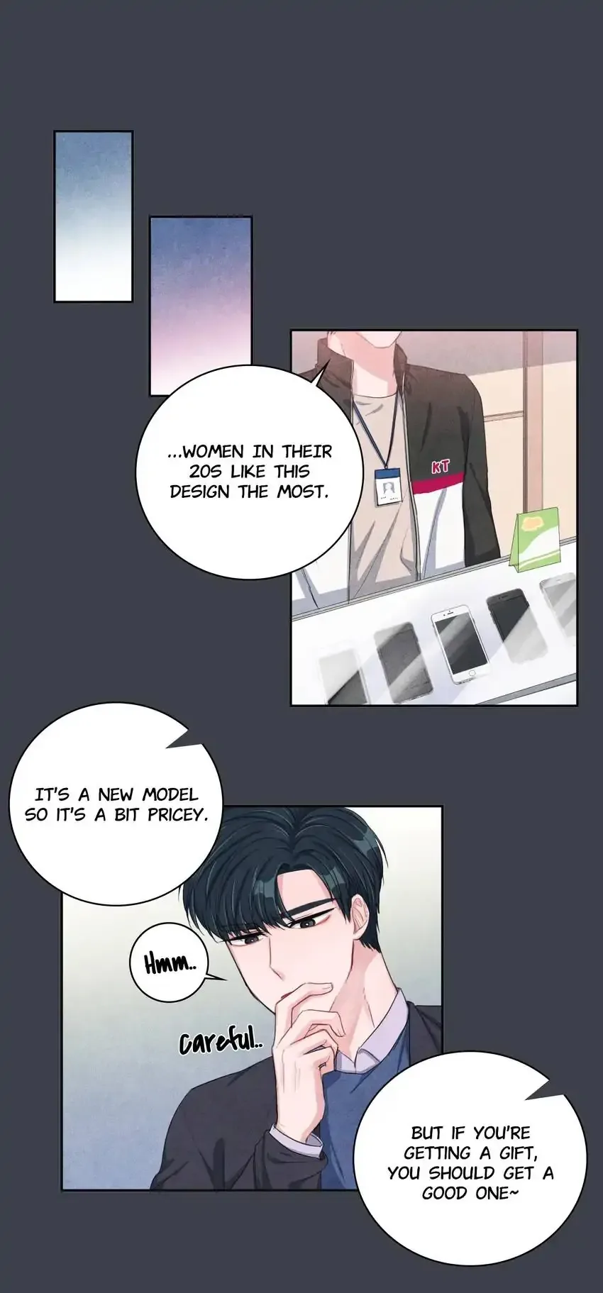 Backstage Kiss Scene Chapter 17 page 22
