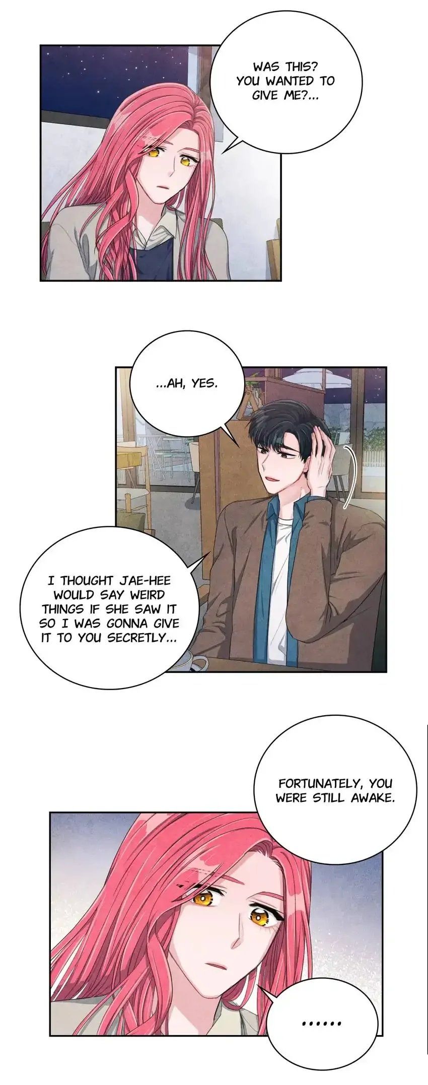 Backstage Kiss Scene Chapter 17 page 24