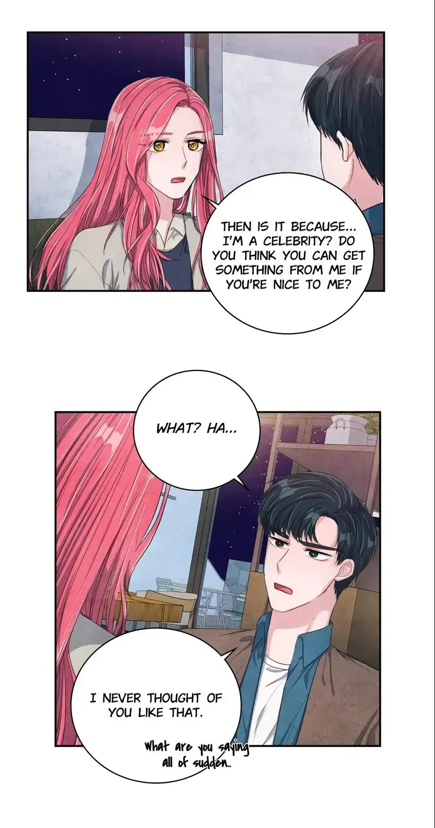 Backstage Kiss Scene Chapter 17 page 27