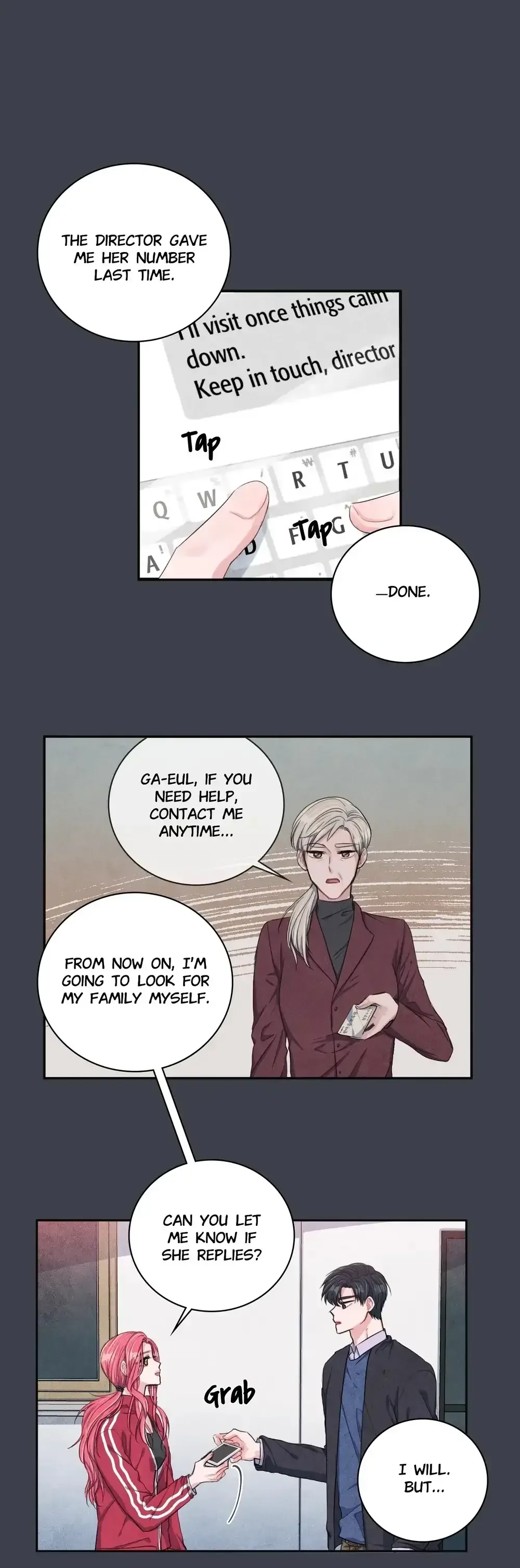 Backstage Kiss Scene Chapter 14 page 8