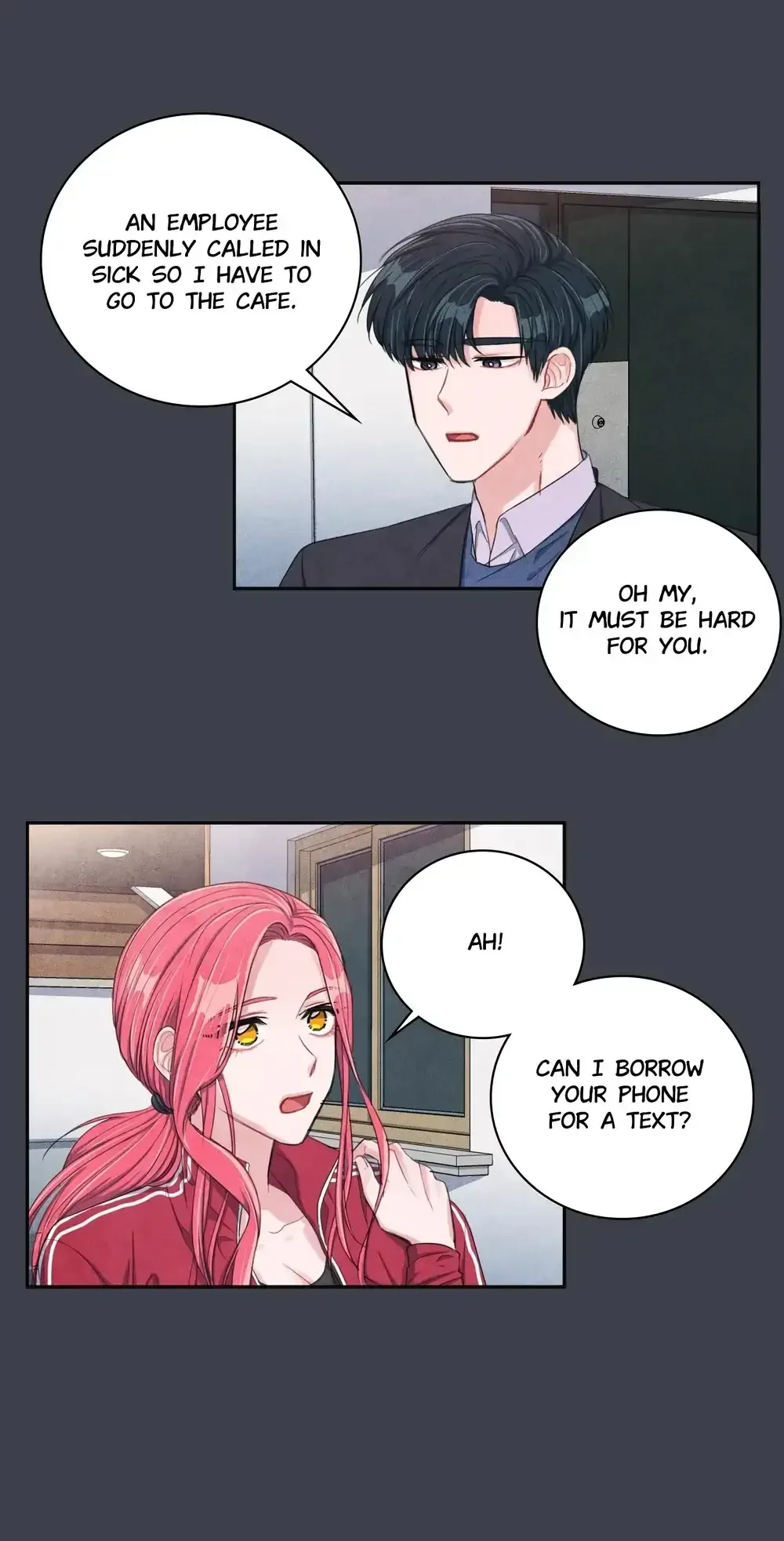 Backstage Kiss Scene Chapter 14 page 7