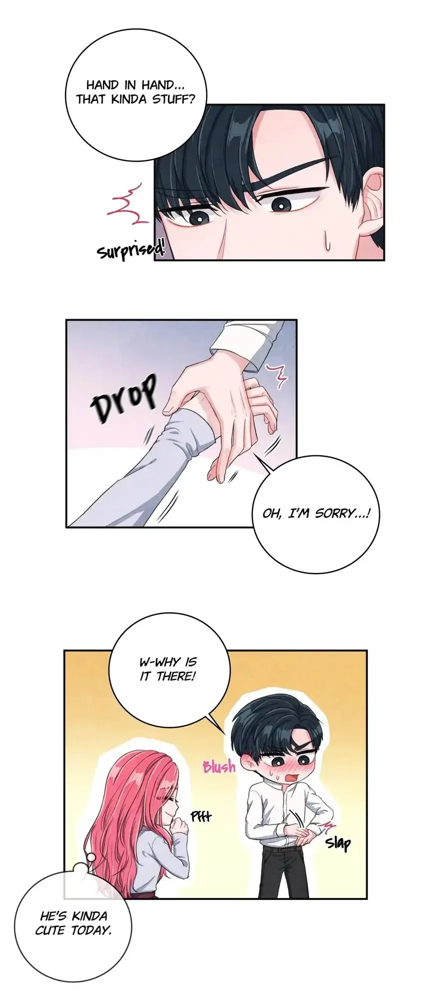 Backstage Kiss Scene Chapter 19 page 6