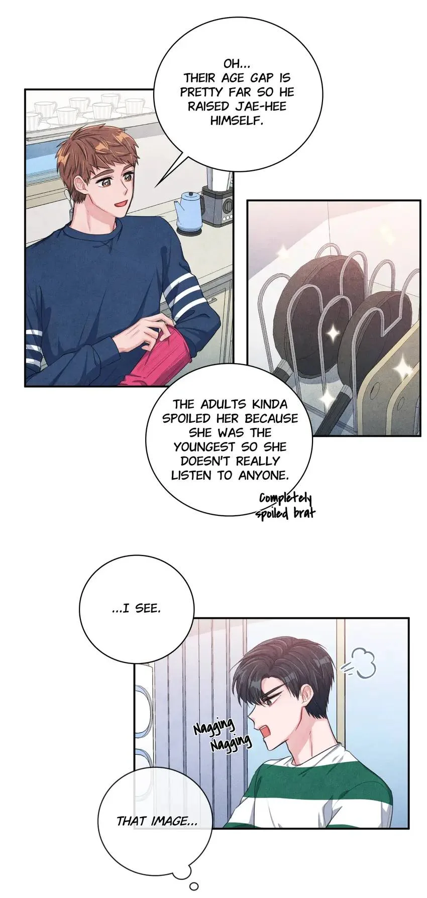 Backstage Kiss Scene Chapter 16 page 18