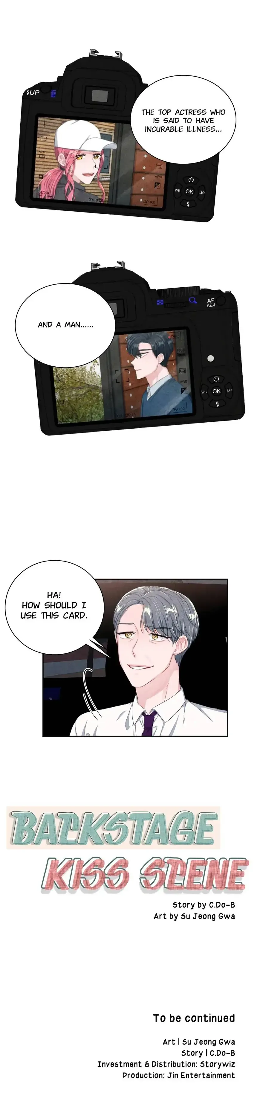 Backstage Kiss Scene Chapter 20 page 35