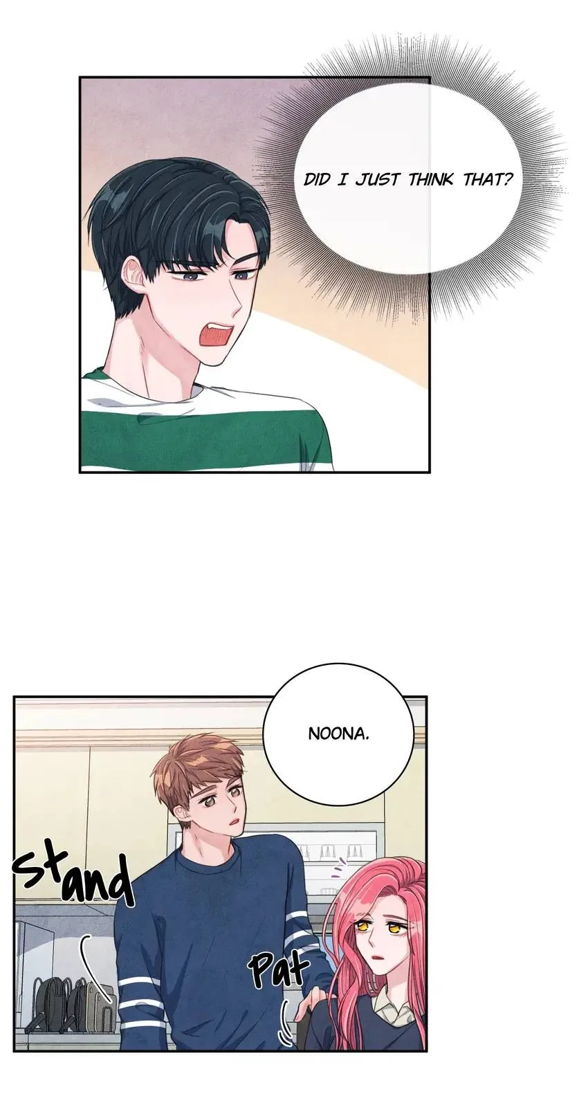 Backstage Kiss Scene Chapter 16 page 21