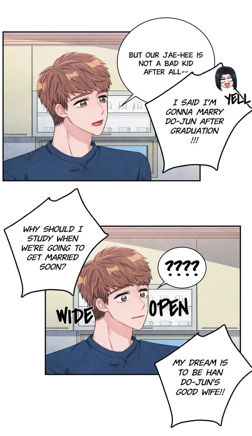 Backstage Kiss Scene Chapter 16 page 22